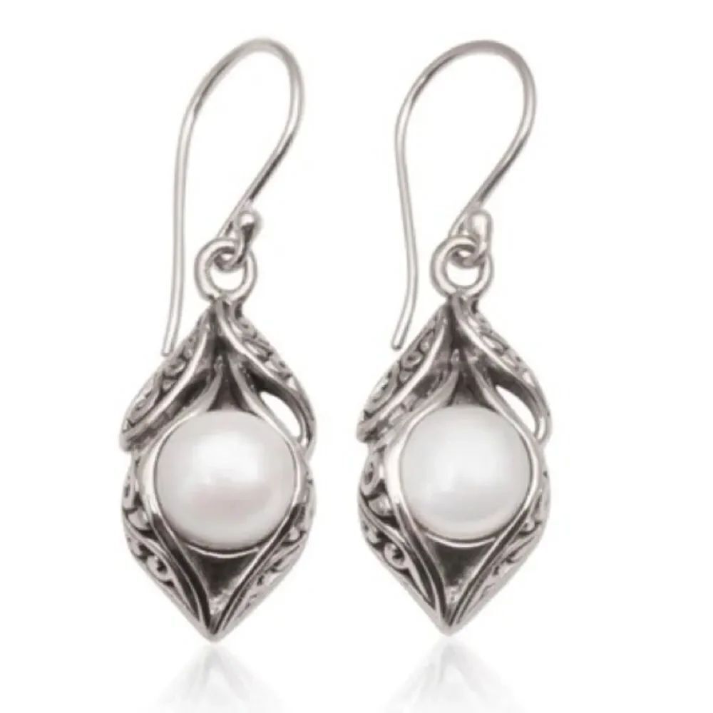 Retro Pearl Earrings S1294